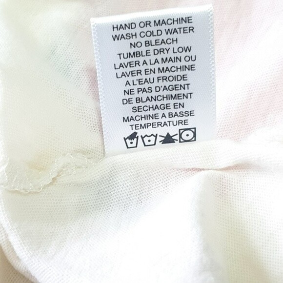 Wildfox Chevron Striped Ringer Tee Size Large - Picture 5 of 7